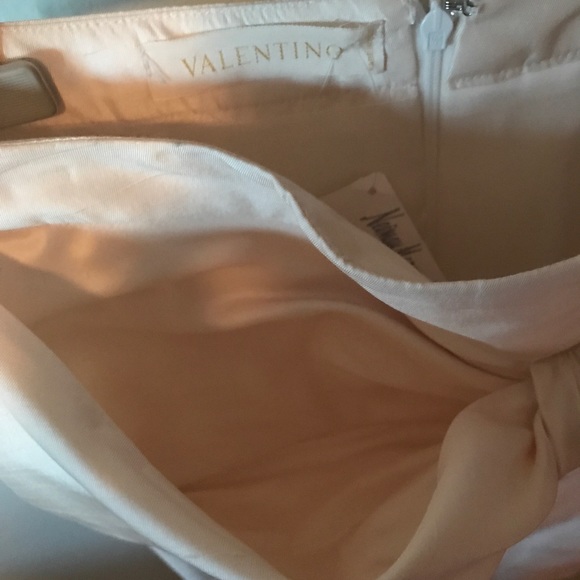 SOLD🎈🎈🎈🎈🎈🎈🎈🎈🎈🎈Valentino Skirt,New With Tags,Size 2,Cream,A-line - Picture 13 of 14